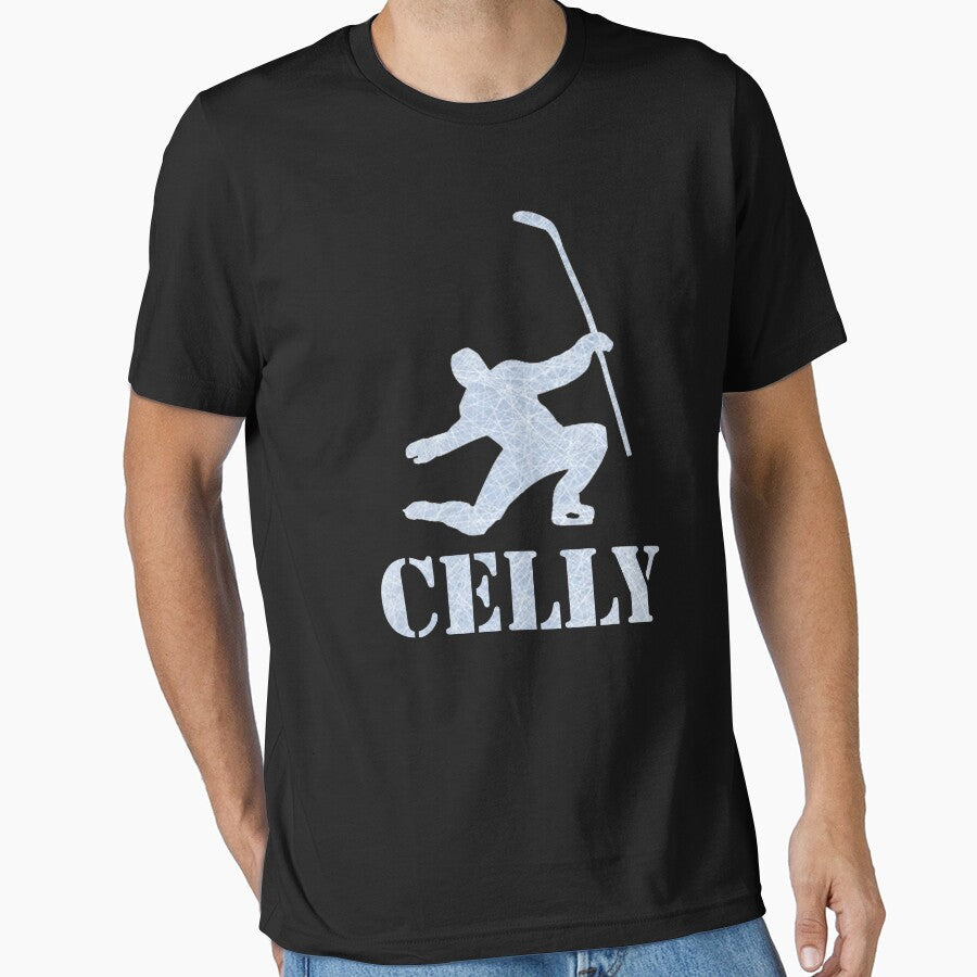 Celly Hockey Shirt by Pucadesign Unisex T-shirt, Sweatshirt, Hoodie, Long Sleeve Tee - T-Shirt, Sweatshirt, Hoodie