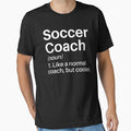Soccer Coach Funny Definition: Football Coach Gift - Soccer Player by Adexyl Unisex T-shirt, Sweatshirt, Hoodie, Long Sleeve Tee - T-Shirt, Sweatshirt, Hoodie