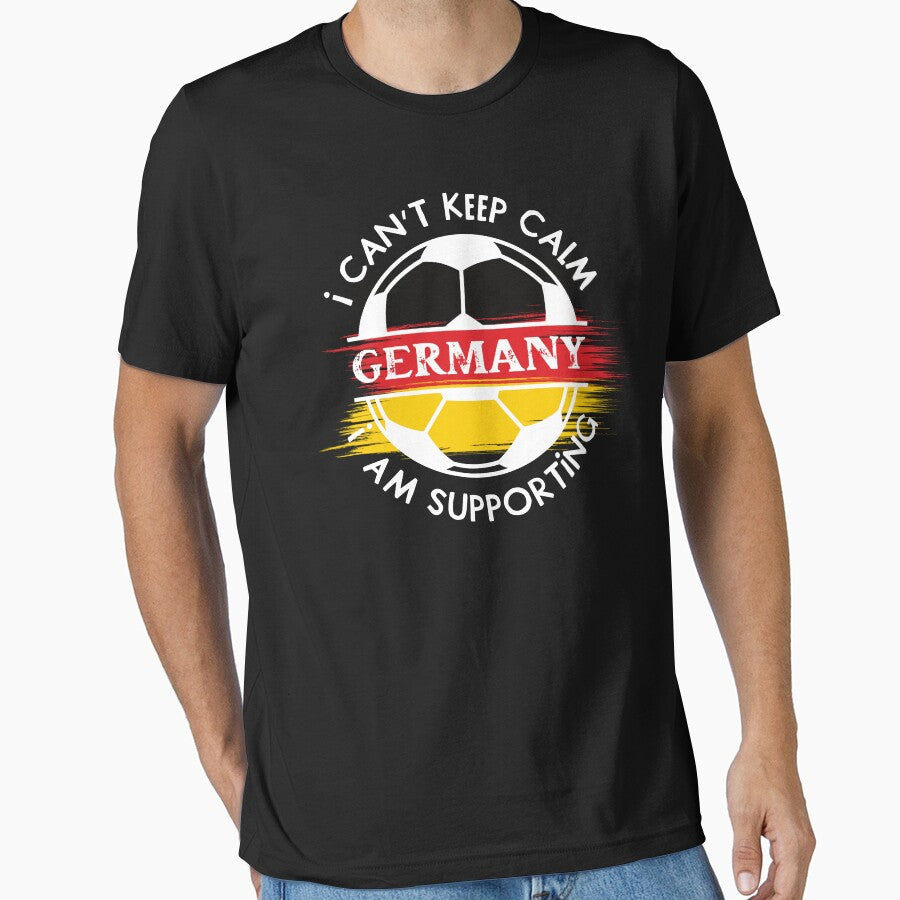 I Can't keep Calm, I am Supporting Germany by laiwole Unisex T-shirt, Sweatshirt, Hoodie, Long Sleeve Tee - T-Shirt, Sweatshirt, Hoodie
