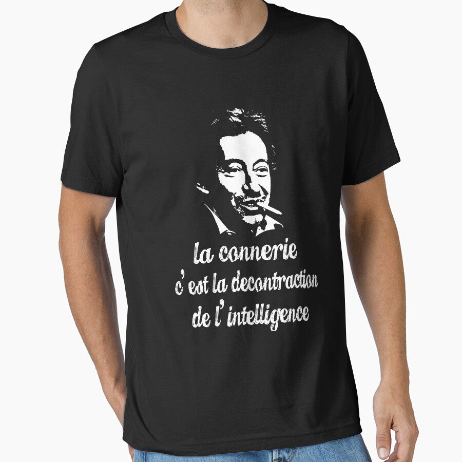 Serge Gainsbourg Quote by Jayteezy Unisex T-shirt, Sweatshirt, Hoodie, Long Sleeve Tee - T-Shirt, Sweatshirt, Hoodie