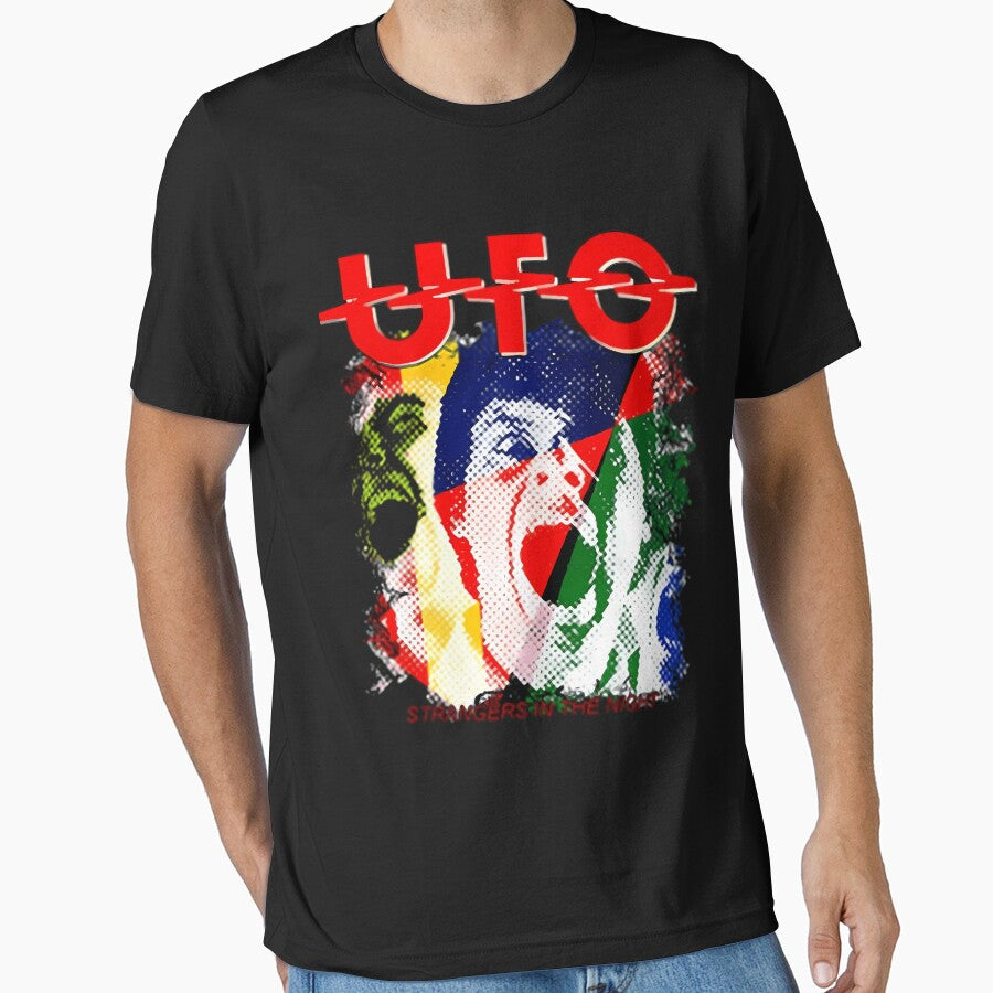 Funny Ufo Band by AugustinVincent Unisex T-shirt, Sweatshirt, Hoodie, Long Sleeve Tee - T-Shirt, Sweatshirt, Hoodie