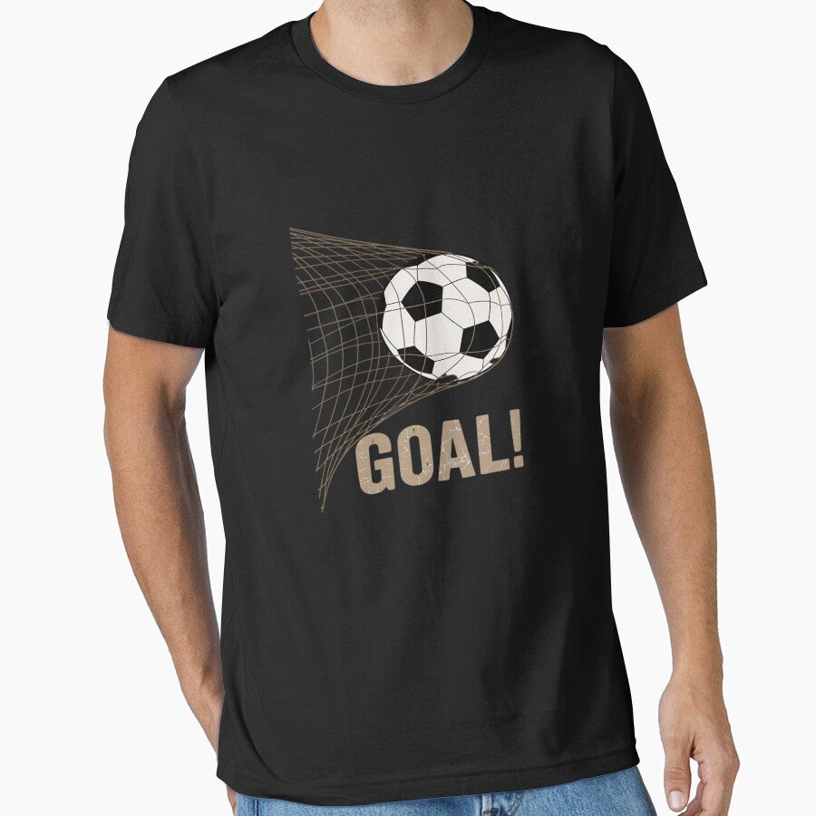 Soccer Goal Celebration Soccer Ball in Net by LittleDame Unisex T-shirt, Sweatshirt, Hoodie, Long Sleeve Tee - T-Shirt, Sweatshirt, Hoodie