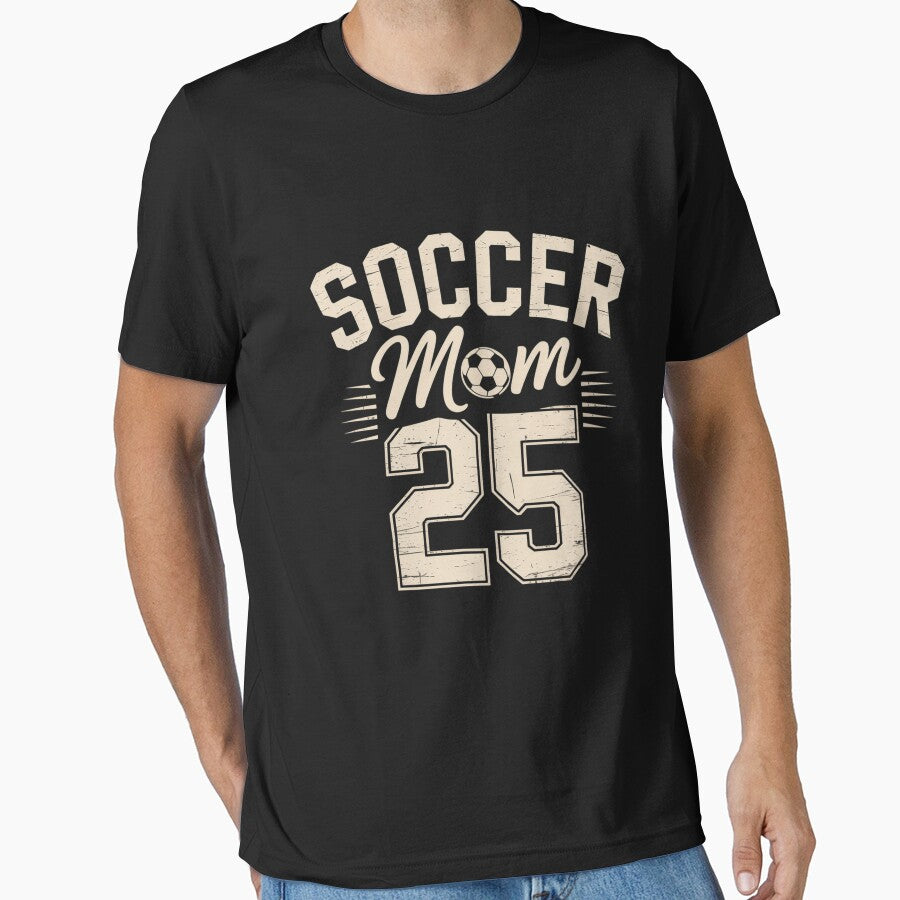 Womens Soccer Mom Jersey Number 25 Favorite Player #25 Team by THagBlue Unisex T-shirt, Sweatshirt, Hoodie, Long Sleeve Tee - T-Shirt, Sweatshirt, Hoodie