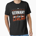 Cleveland Football Team   Fans from Germany Essential T Shirt by WILLIAMLEOhg Unisex T-shirt, Sweatshirt, Hoodie, Long Sleeve Tee - T-Shirt, Sweatshirt, Hoodie