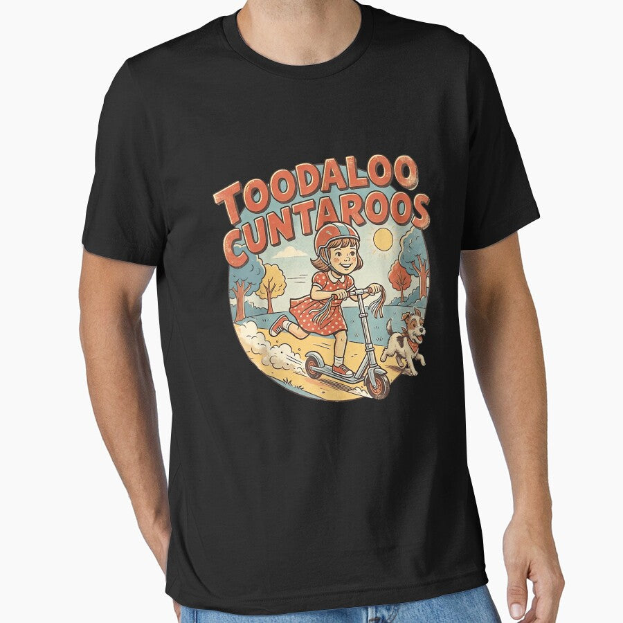 Toodaloo Cuntaroos Sarcastic Funny Retro Goodbye Graphic by RDGNR Unisex T-shirt, Sweatshirt, Hoodie, Long Sleeve Tee - T-Shirt, Sweatshirt, Hoodie
