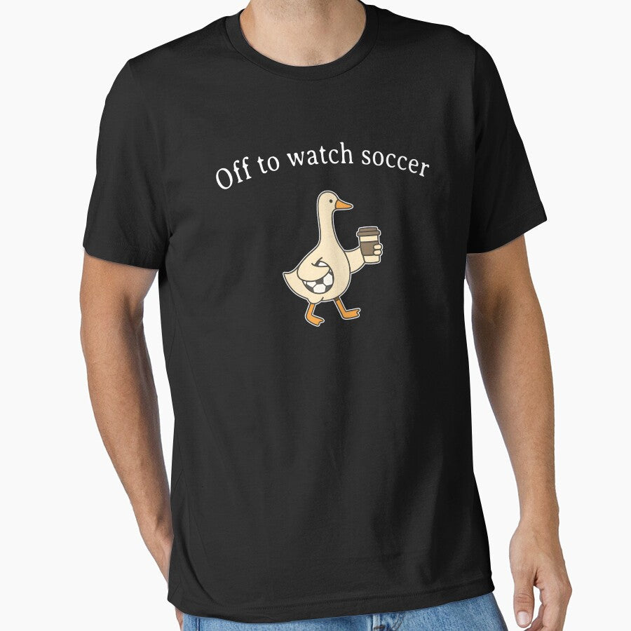 Off To Watch Soccer by snippetofevelyn Unisex T-shirt, Sweatshirt, Hoodie, Long Sleeve Tee - T-Shirt, Sweatshirt, Hoodie