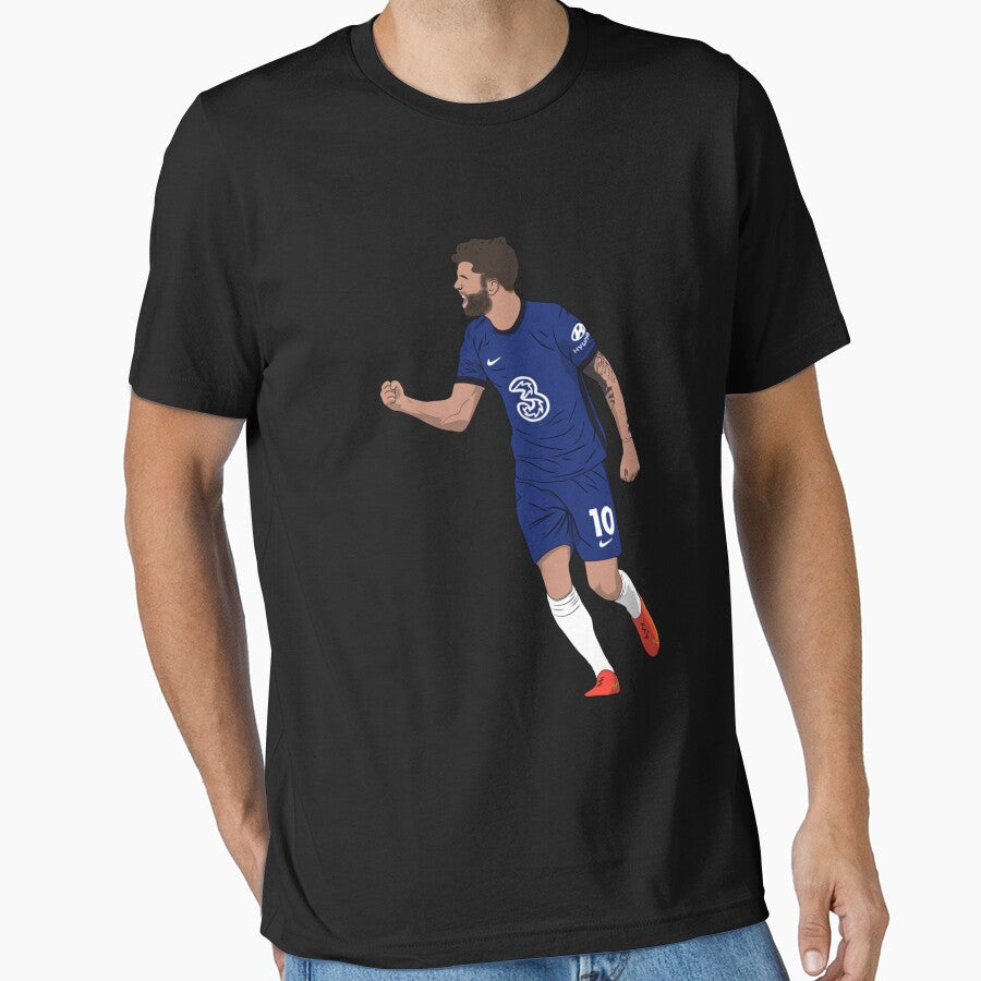 Christian Pulisic Goal Celebration Sticker by contawana1s Unisex T-shirt, Sweatshirt, Hoodie, Long Sleeve Tee - T-Shirt, Sweatshirt, Hoodie