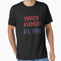 Marco Asensio - #1 Fan by Rybariuns Unisex T-shirt, Sweatshirt, Hoodie, Long Sleeve Tee - T-Shirt, Sweatshirt, Hoodie