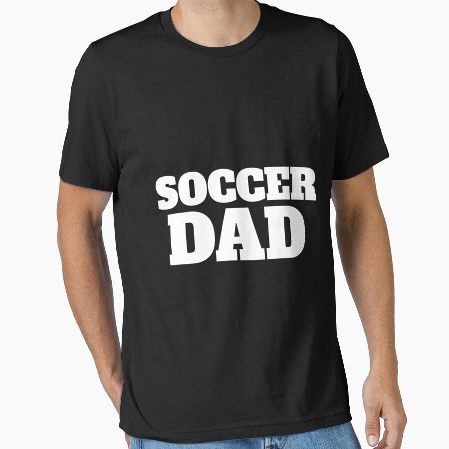 Soccer Dad Funny Soccer Essential T-Shirt by madisonbau Unisex T-shirt, Sweatshirt, Hoodie, Long Sleeve Tee - T-Shirt, Sweatshirt, Hoodie