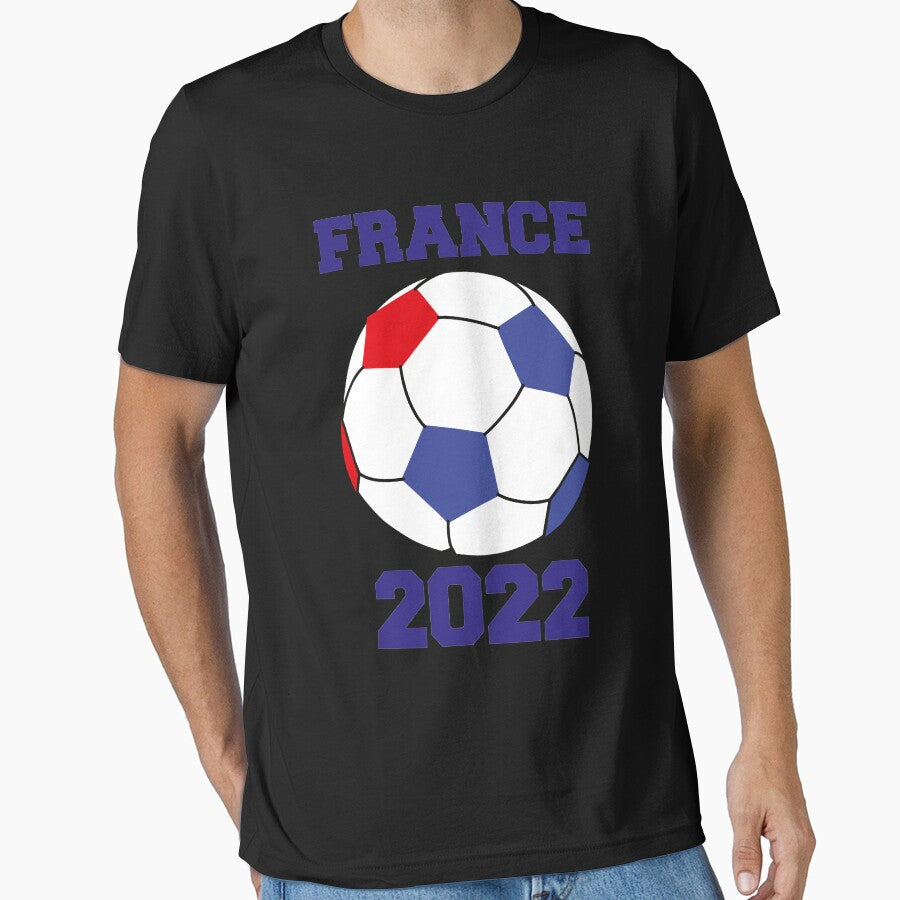 France Soccer Ball Flag 2022 - Frensh Football Lovers by MGHdesign Unisex T-shirt, Sweatshirt, Hoodie, Long Sleeve Tee - T-Shirt, Sweatshirt, Hoodie