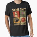 Same Shit Different by cristalgarcia Unisex T-shirt, Sweatshirt, Hoodie, Long Sleeve Tee - T-Shirt, Sweatshirt, Hoodie