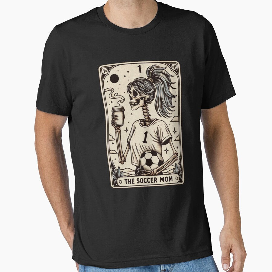 The Soccer Mom Tarot Card by GeraldHawaii Unisex T-shirt, Sweatshirt, Hoodie, Long Sleeve Tee - T-Shirt, Sweatshirt, Hoodie