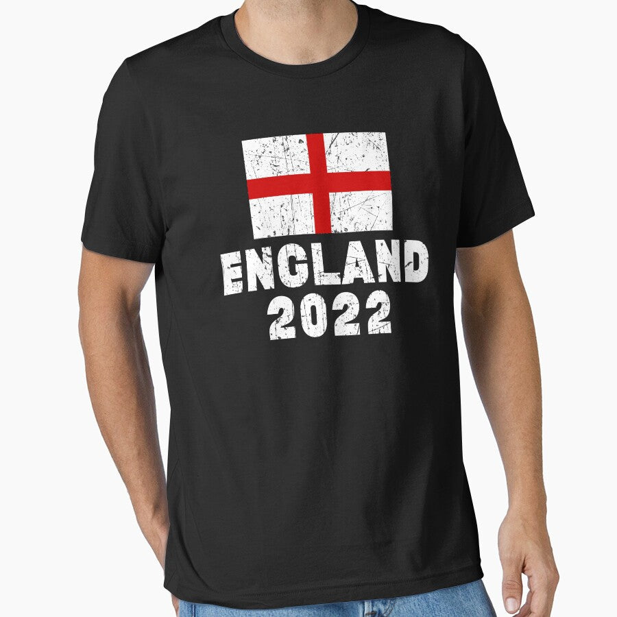 Team England 2022 Soccer Football Fans Lovers Supporters - England national football team players - England world cup 2022 - England by Stixdesigns - T-Shirt, Sweatshirt, Hoodie