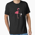 Flamingo Playing Soccer Football Player Men, Women, Kids T-Shirt by ColleenWilson94 Unisex T-shirt, Sweatshirt, Hoodie, Long Sleeve Tee - T-Shirt, Sweatshirt, Hoodie
