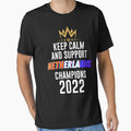 Keep calm and support netherlands | netherlands team 2022 champions | netherlands we are the champions by wear4gamers - T-Shirt, Sweatshirt, Hoodie