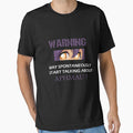 warning ! may spontaneously start talking about aphmau ! by eyline91 Unisex T-shirt, Sweatshirt, Hoodie, Long Sleeve Tee - T-Shirt, Sweatshirt, Hoodie