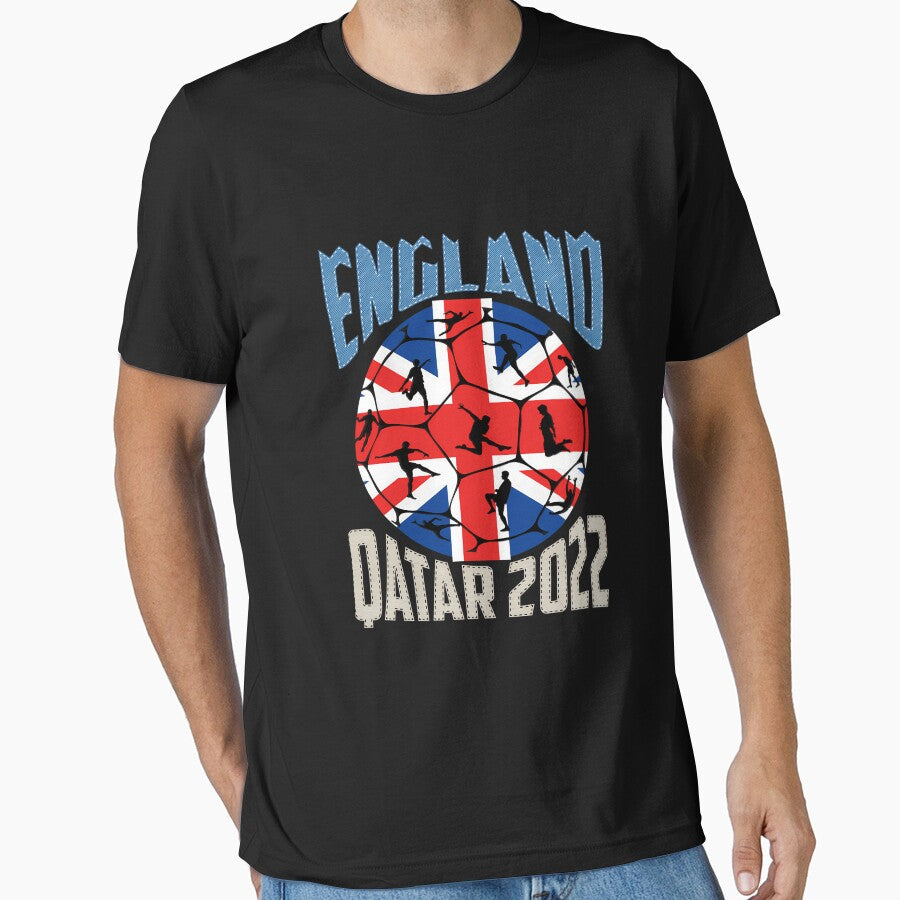 England World Cup Qatar 2022 by Andrew-and-art Unisex T-shirt, Sweatshirt, Hoodie, Long Sleeve Tee - T-Shirt, Sweatshirt, Hoodie