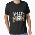Soccer Mom Leopard Funny Soccer Mom Shirt Mother's Day by Mitzi12312 Unisex T-shirt, Sweatshirt, Hoodie, Long Sleeve Tee - T-Shirt, Sweatshirt, Hoodie