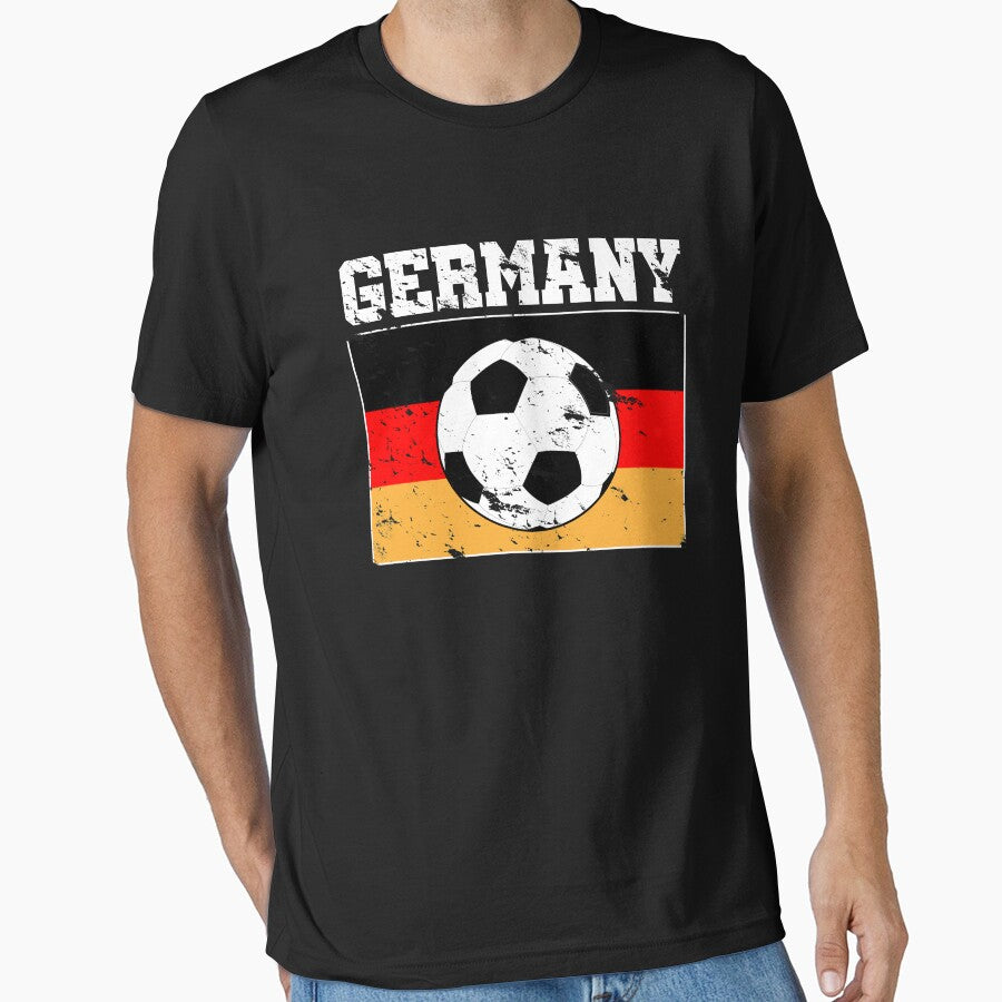 Germany Football German Soccer Player Coach Gift by Easyas Unisex T-shirt, Sweatshirt, Hoodie, Long Sleeve Tee - T-Shirt, Sweatshirt, Hoodie