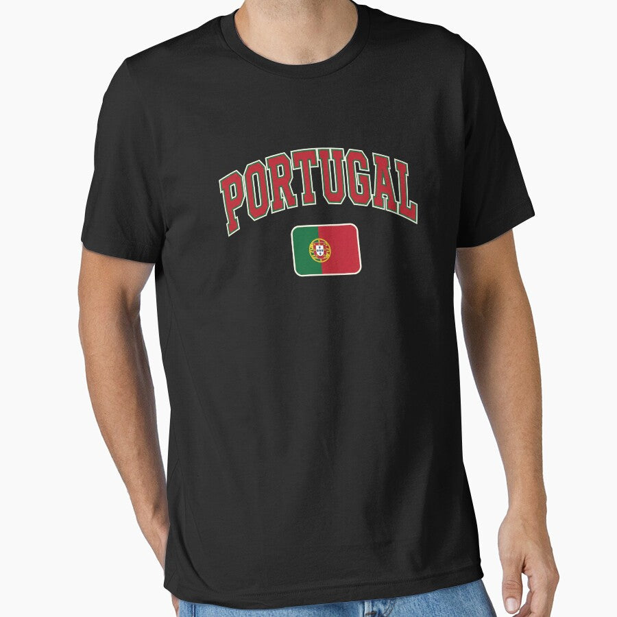 Portugal Portuguese National Flag Heritage by SofenArt Unisex T-shirt, Sweatshirt, Hoodie, Long Sleeve Tee - T-Shirt, Sweatshirt, Hoodie