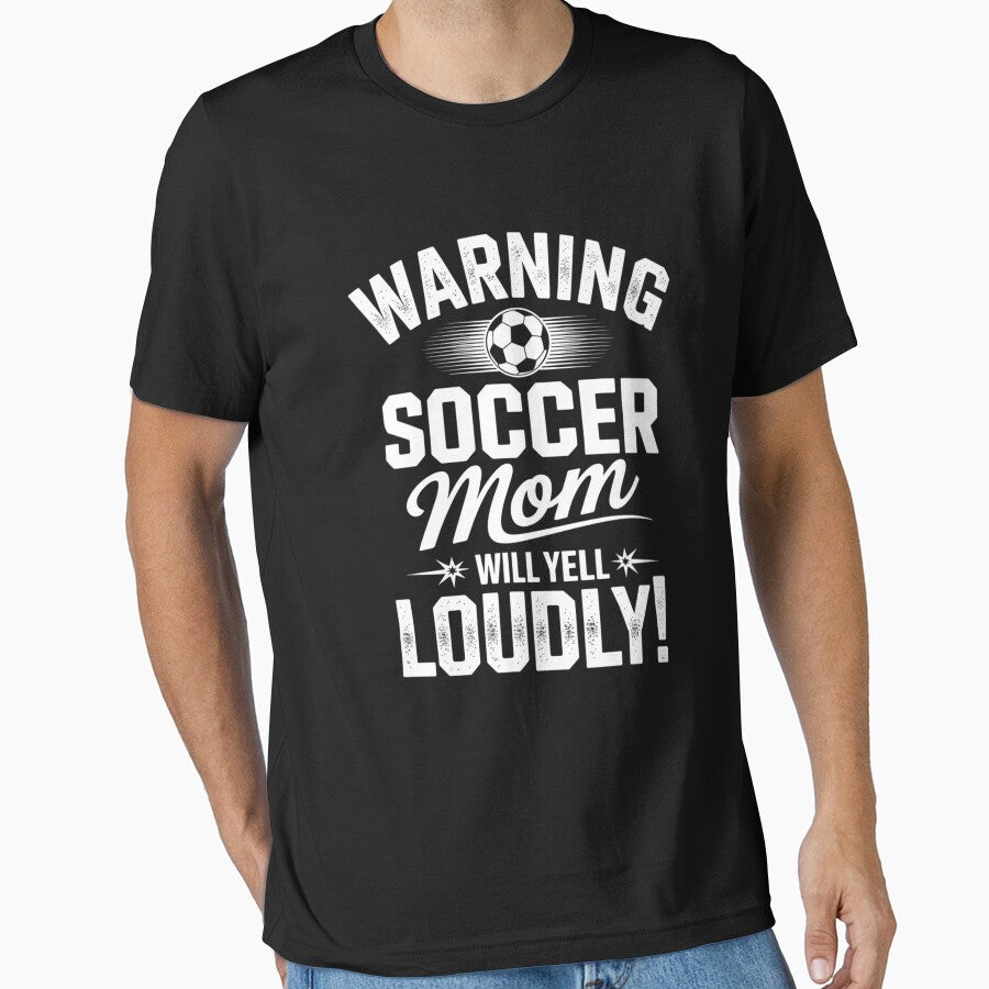 Soccer Mom Soccer Lover by RayhendersonArt Unisex T-shirt, Sweatshirt, Hoodie, Long Sleeve Tee - T-Shirt, Sweatshirt, Hoodie