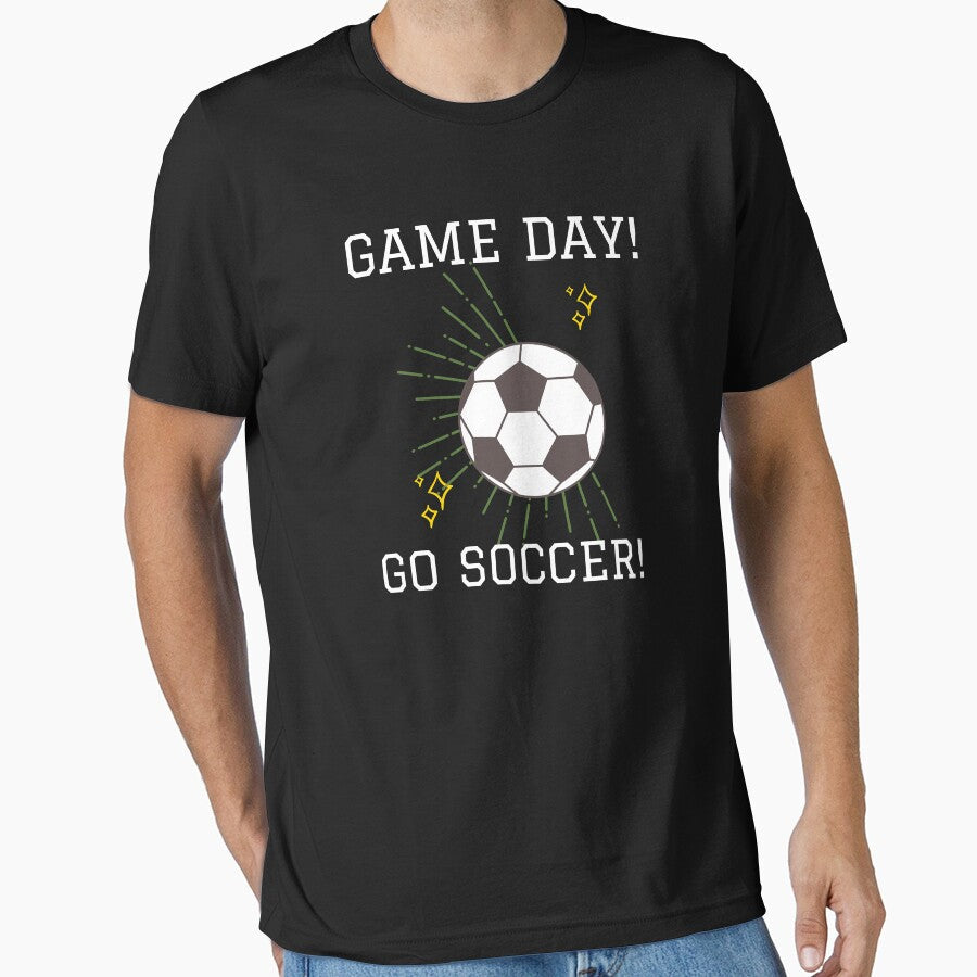 Ready for game day Soccer time  Fun, christmas Soccer by medoutfits Unisex T-shirt, Sweatshirt, Hoodie, Long Sleeve Tee - T-Shirt, Sweatshirt, Hoodie