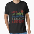 Dad The Soccer Legend Essential T-Shirt by pkelseysi Unisex T-shirt, Sweatshirt, Hoodie, Long Sleeve Tee - T-Shirt, Sweatshirt, Hoodie