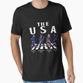 USA Walking Road Signatures Women Ice Hockey by thanhdat261291 Unisex T-shirt, Sweatshirt, Hoodie, Long Sleeve Tee - T-Shirt, Sweatshirt, Hoodie