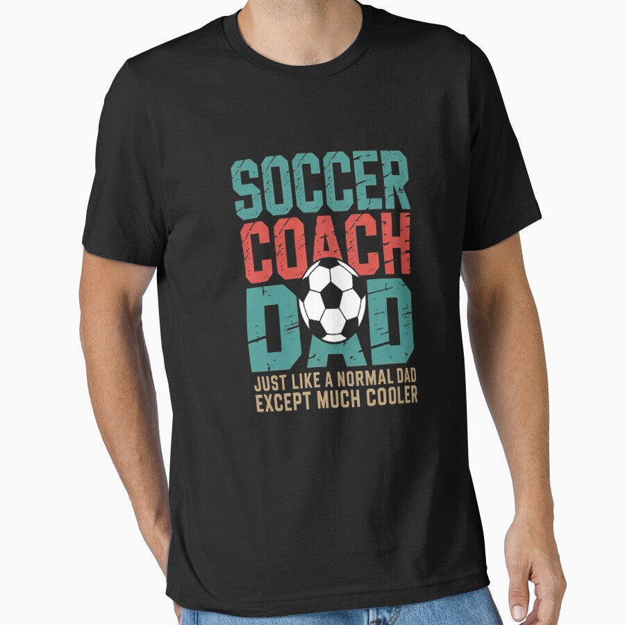 Soccer Coach Dad Fathers Day by SignaturalGen Unisex T-shirt, Sweatshirt, Hoodie, Long Sleeve Tee - T-Shirt, Sweatshirt, Hoodie