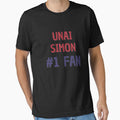 Unai Simon #1 Fan by Rybariuns Unisex T-shirt, Sweatshirt, Hoodie, Long Sleeve Tee - T-Shirt, Sweatshirt, Hoodie