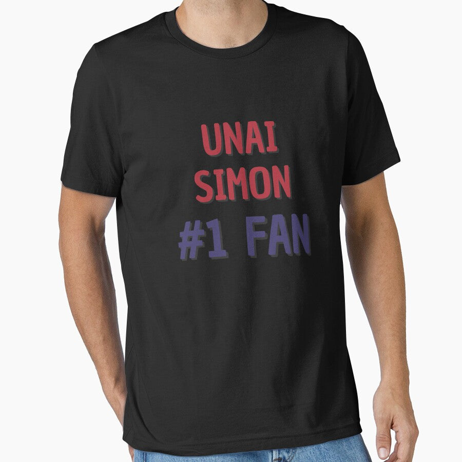 Unai Simon #1 Fan by Rybariuns Unisex T-shirt, Sweatshirt, Hoodie, Long Sleeve Tee - T-Shirt, Sweatshirt, Hoodie