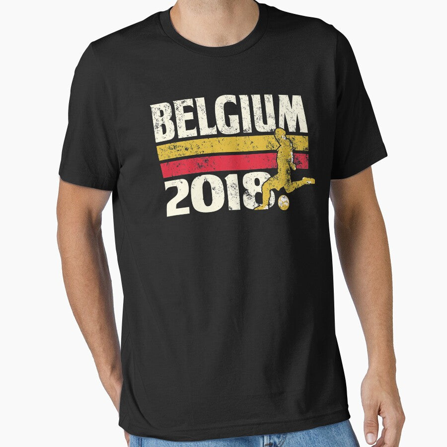 Belgium Soccer 2018 for World Cup in Russia by fermo Unisex T-shirt, Sweatshirt, Hoodie, Long Sleeve Tee - T-Shirt, Sweatshirt, Hoodie