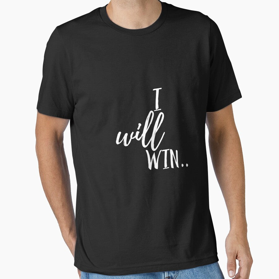 Copie de I Will Win just watch by manar-designe Unisex T-shirt, Sweatshirt, Hoodie, Long Sleeve Tee - T-Shirt, Sweatshirt, Hoodie
