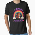 Chlamydia Survivor Funny Embarrassing Adult Humor by HeadTurningArt Unisex T-shirt, Sweatshirt, Hoodie, Long Sleeve Tee - T-Shirt, Sweatshirt, Hoodie