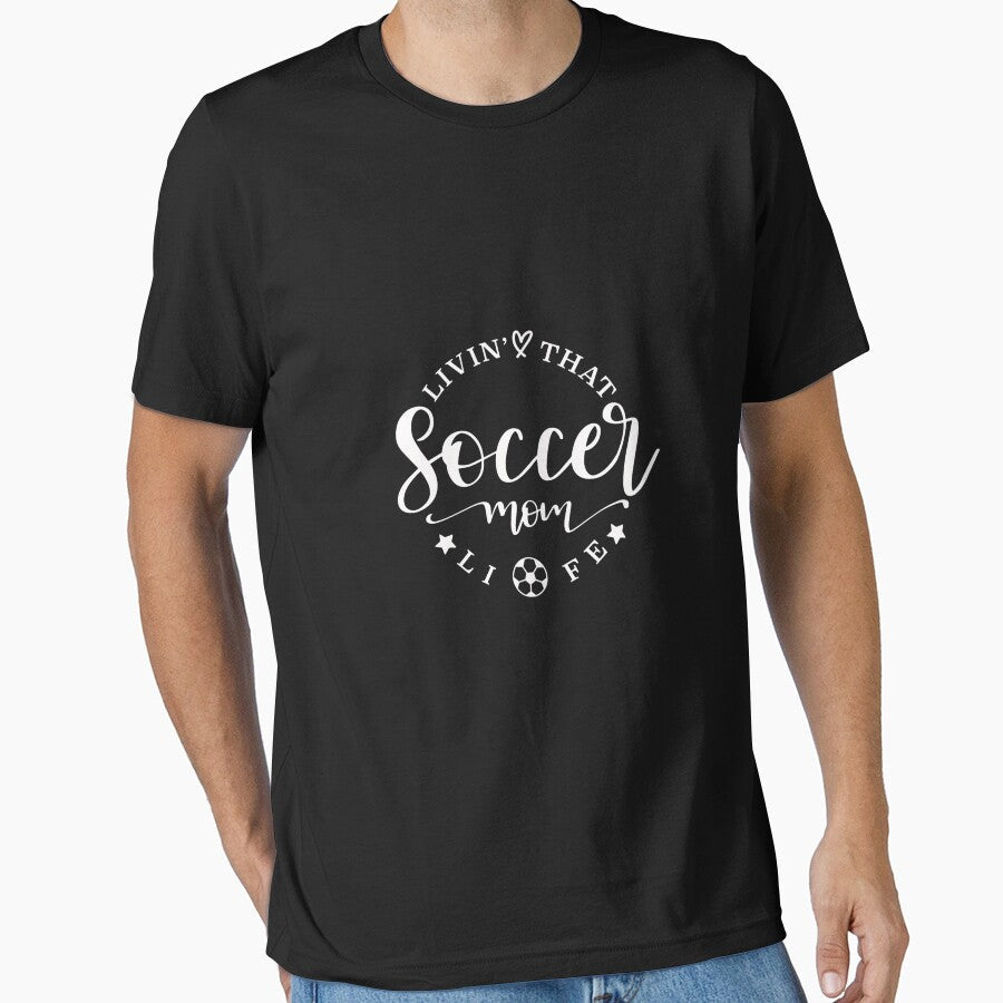 Soccer Mom by Lexalloyce Unisex T-shirt, Sweatshirt, Hoodie, Long Sleeve Tee - T-Shirt, Sweatshirt, Hoodie