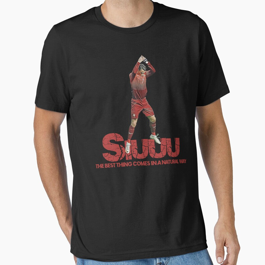 Cr7 Ronaldo Siuuu by RicharParker Unisex T-shirt, Sweatshirt, Hoodie, Long Sleeve Tee - T-Shirt, Sweatshirt, Hoodie