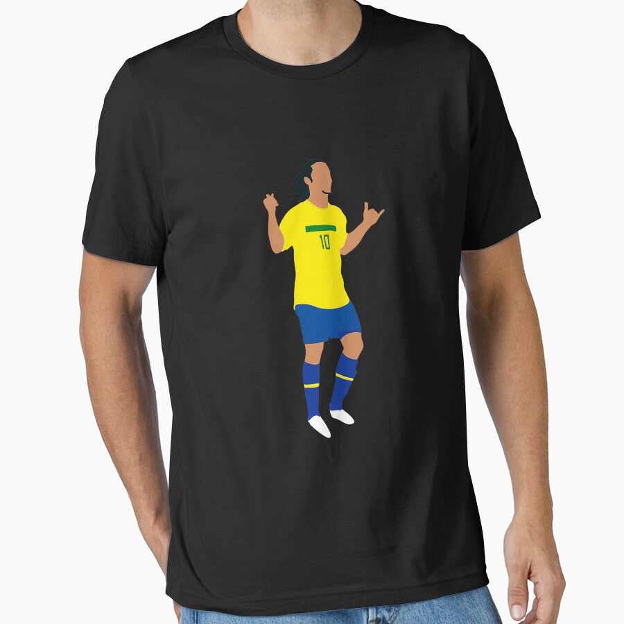 Ronaldinho fan by gaqiope Unisex T-shirt, Sweatshirt, Hoodie, Long Sleeve Tee - T-Shirt, Sweatshirt, Hoodie