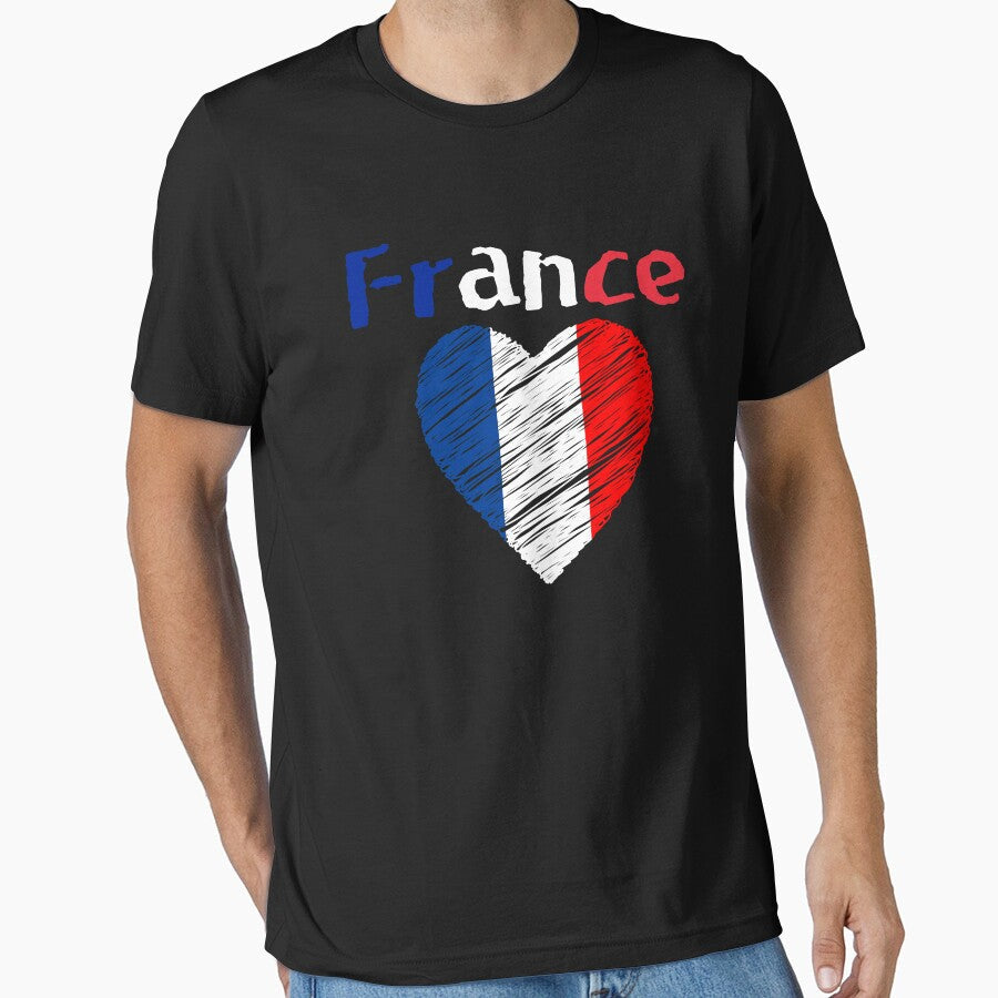 France football soccer - Funny Flag by crazycoffeefan Unisex T-shirt, Sweatshirt, Hoodie, Long Sleeve Tee - T-Shirt, Sweatshirt, Hoodie