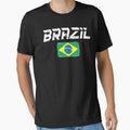 Brazil Soccer Team Fan Football Brazilian Flag 2022 T-Shirt - Brazil T shirt Soccer - Brazil Flag Vintage - Brazilian by Stixdesigns - T-Shirt, Sweatshirt, Hoodie