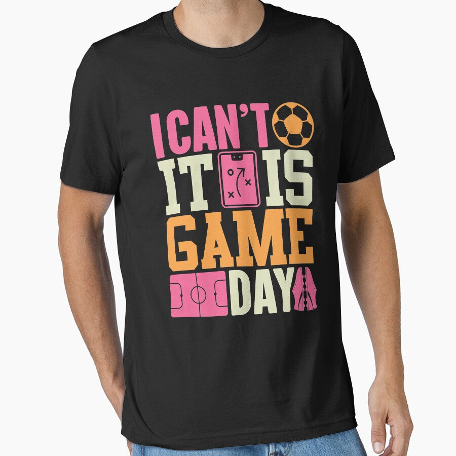 I Can't It's Game Day | Women's Soccer by GravitiTees Unisex T-shirt, Sweatshirt, Hoodie, Long Sleeve Tee - T-Shirt, Sweatshirt, Hoodie