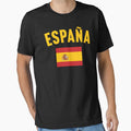 Espana Flag by PaulSDesign Unisex T-shirt, Sweatshirt, Hoodie, Long Sleeve Tee - T-Shirt, Sweatshirt, Hoodie