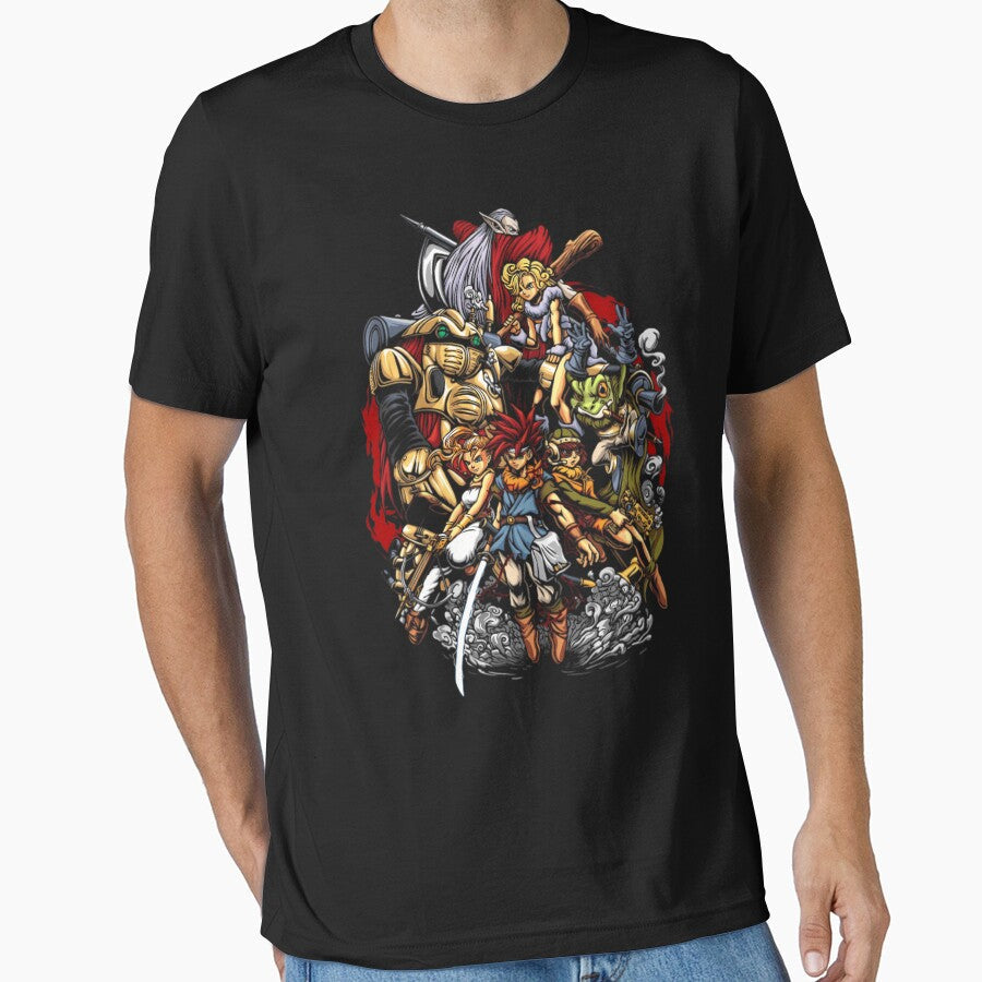 Chronos Triggers by foubaned Unisex T-shirt, Sweatshirt, Hoodie, Long Sleeve Tee - T-Shirt, Sweatshirt, Hoodie