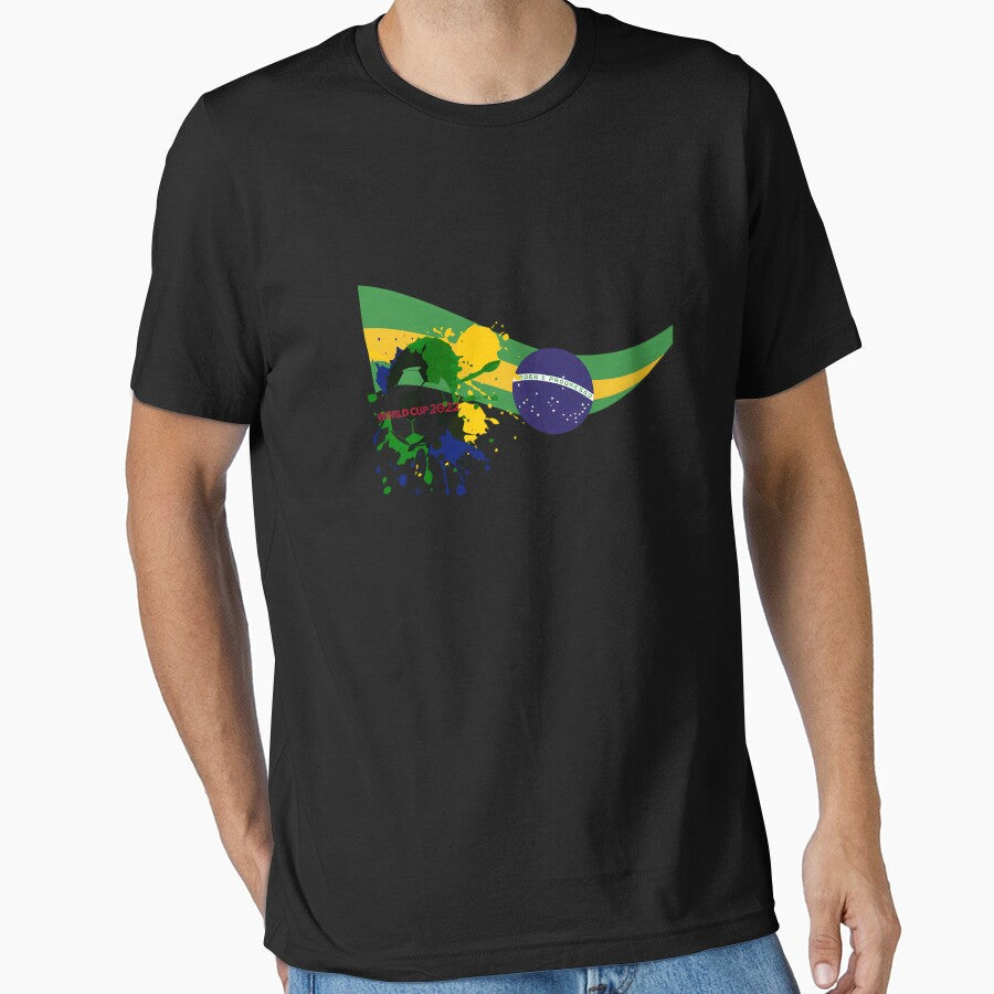 Brazil World Cup 2022 by Sheri2005 Unisex T-shirt, Sweatshirt, Hoodie, Long Sleeve Tee - T-Shirt, Sweatshirt, Hoodie
