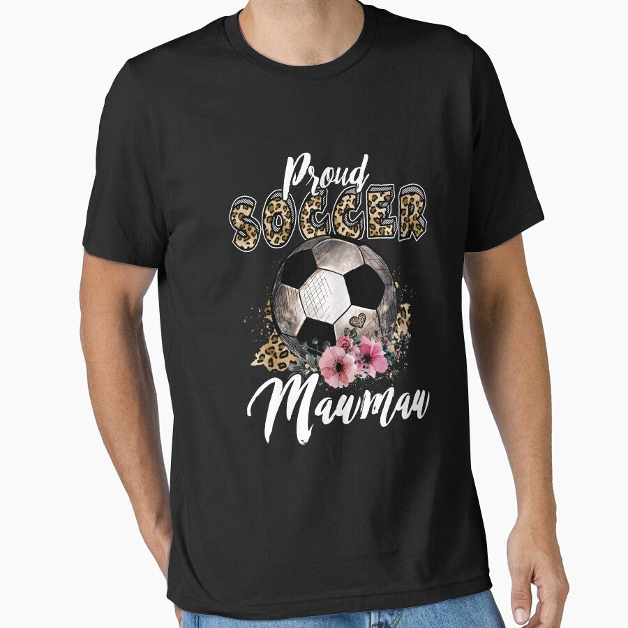 Proud Soccer Mawmaw by NgocCong Unisex T-shirt, Sweatshirt, Hoodie, Long Sleeve Tee - T-Shirt, Sweatshirt, Hoodie