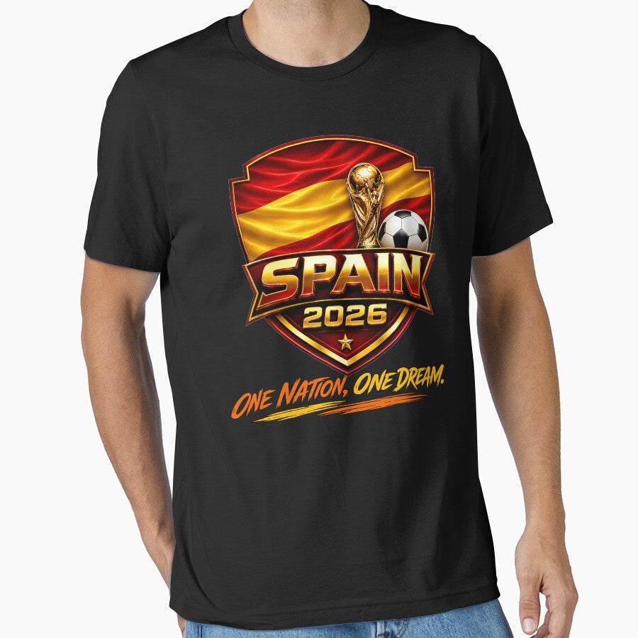 Vamos Espaa | Spain Football Pride | Spanish Supporter Tee by Huddy-clothes Unisex T-shirt, Sweatshirt, Hoodie, Long Sleeve Tee - T-Shirt, Sweatshirt, Hoodie