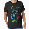 Rijeka in love by Harinko Unisex T-shirt, Sweatshirt, Hoodie, Long Sleeve Tee - T-Shirt, Sweatshirt, Hoodie