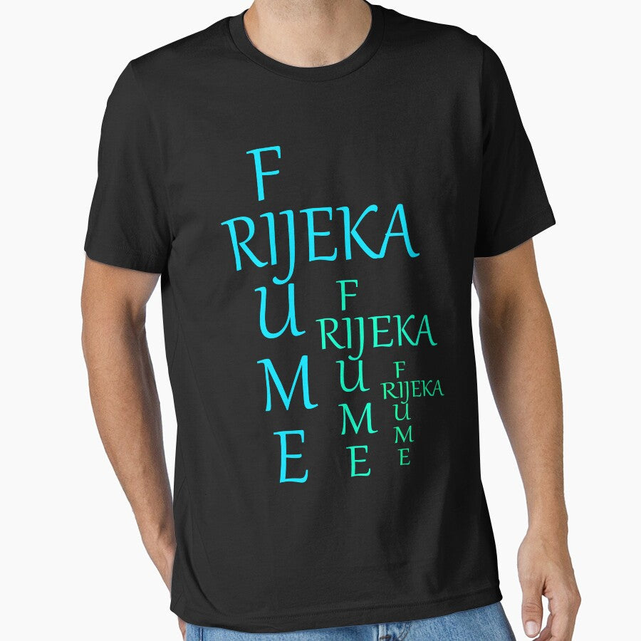 Rijeka Fiume by Harinko Unisex T-shirt, Sweatshirt, Hoodie, Long Sleeve Tee - T-Shirt, Sweatshirt, Hoodie