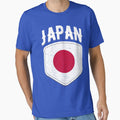 Japan National Flag World Sport Stadium Fan T Shirt Supporter Jersey Football Cup TShirt by screenworks - T-Shirt, Sweatshirt, Hoodie