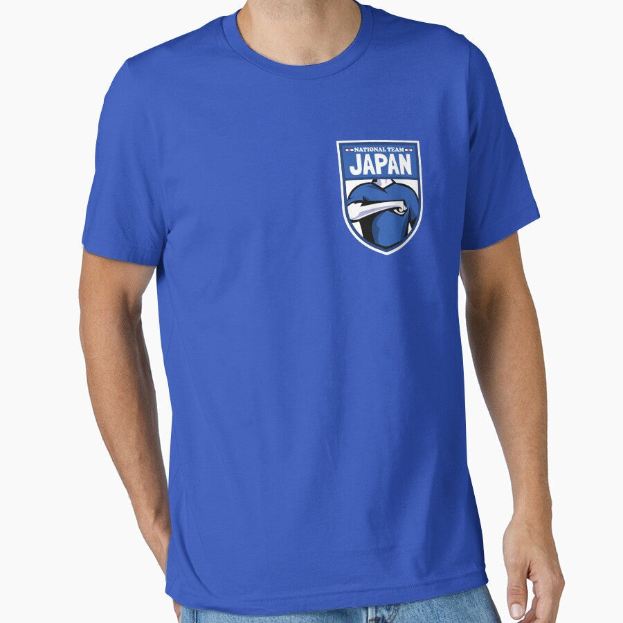 Japan National Team Logo by Salukeart Unisex T-shirt, Sweatshirt, Hoodie, Long Sleeve Tee - T-Shirt, Sweatshirt, Hoodie