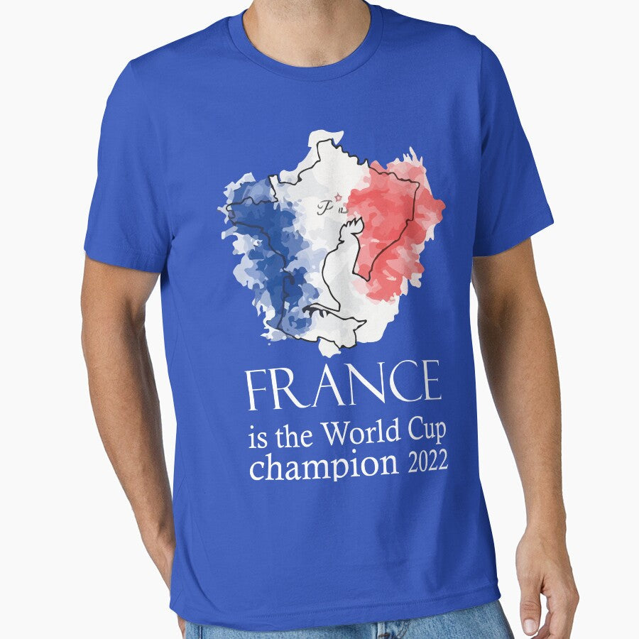 France 2022 World Cup Champions by la  clameur Unisex T-shirt, Sweatshirt, Hoodie, Long Sleeve Tee - T-Shirt, Sweatshirt, Hoodie